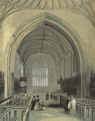 St. Asaphs Kathedrale, der Chor von English School