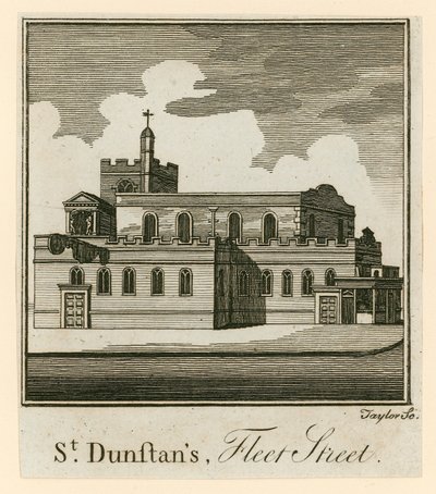 St Dunstans, Fleet Street, London von English School