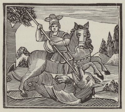 St. Georg (Stich) von English School