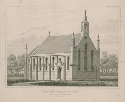 St. Georgs Kapelle, nahe Nine Elms, Battersea von English School