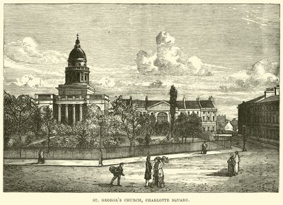 St. Georgs Kirche, Charlotte Square von English School