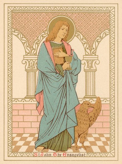 Johannes der Evangelist von English School