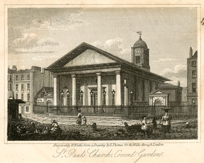 St. Pauls, Covent Garden, London von English School