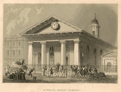 St. Pauls, Covent Garden, London von English School