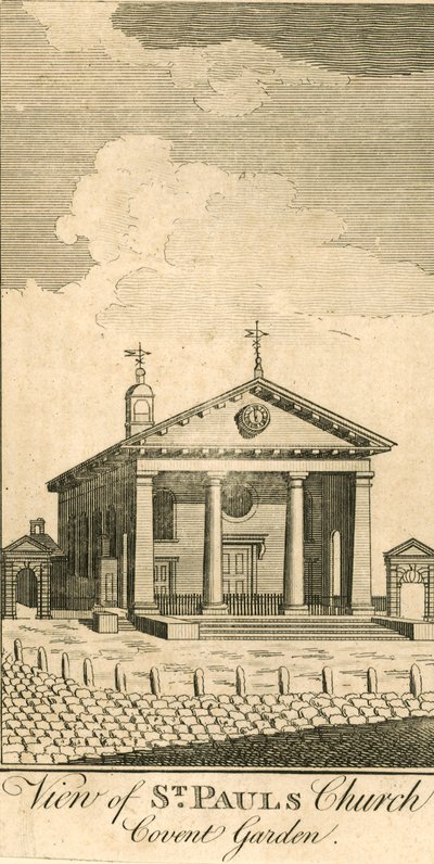St. Pauls, Covent Garden, London von English School