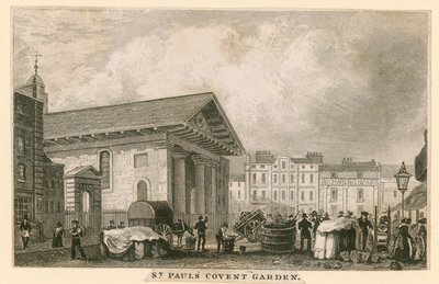 St. Pauls, Covent Garden, London von English School