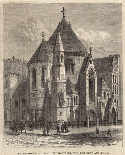 St. Saviours Kirche, Oxford Street von English School