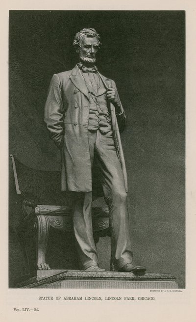 Statue von Abraham Lincoln von English School