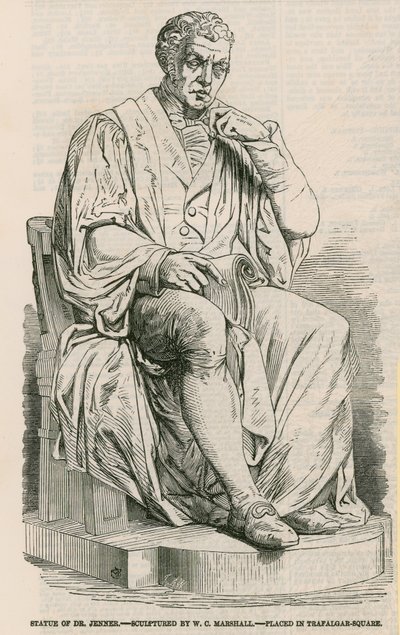 Statue von Dr. Jenner von English School