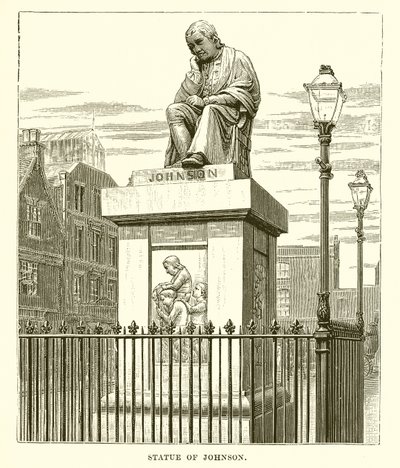 Statue von Johnson von English School