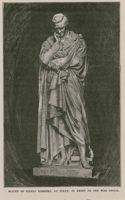 Statue von Sidney Herbert von English School