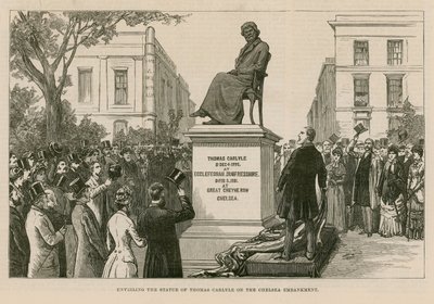 Statue von Thomas Carlyle von English School