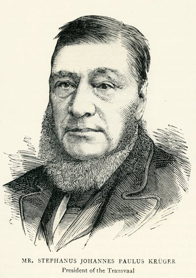 Stephanus Johannes Paulus Kruger (1825-1904) Illustration für The Graphic von English School