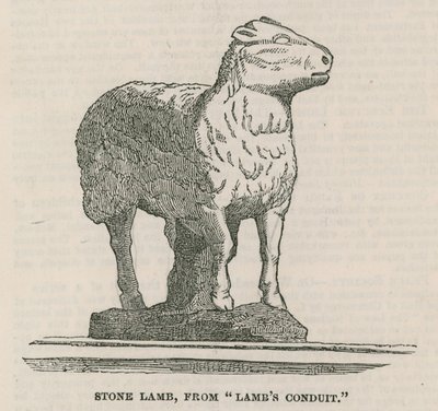 Steinlamm vom Lambs Conduit von English School
