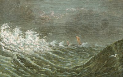 Sturm auf See von English School