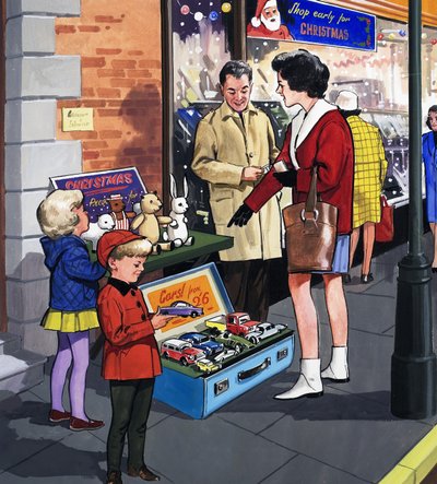 Straßenhändler von English School