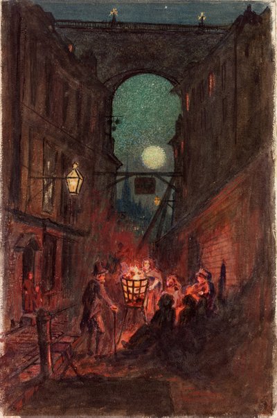 Straßenszene, Newcastle upon Tyne von English School