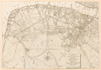 Stadtplan von London, Maps K.Top.27.47 von English School