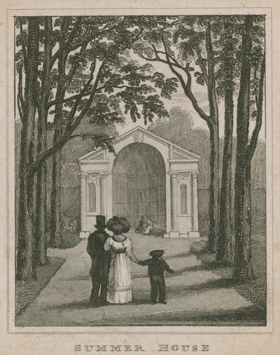 Sommerhaus, Kensington Gardens, London von English School