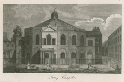 Surrey Chapel, Blackfriars Road, Southwark (Rowland Hills Kapelle) von English School