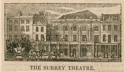 Surrey Theater, Blackfriars Road, London von English School