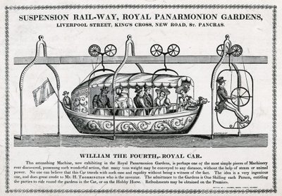 Hängebahn, Royal Panarmonion Gardens von English School