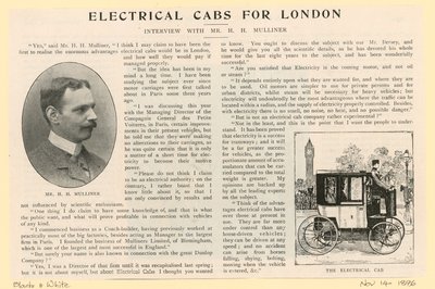 Taxis - Elektrisch von English School