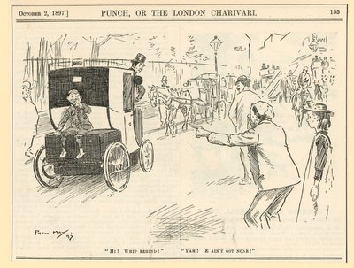 Taxis - Elektrisch, 1897 von English School