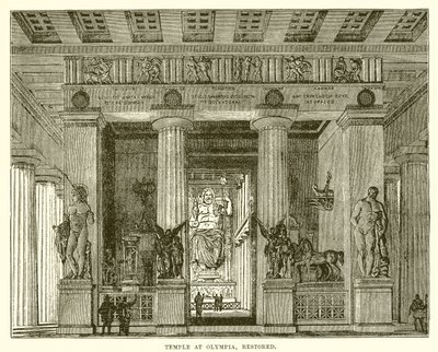 Tempel in Olympia, restauriert von English School