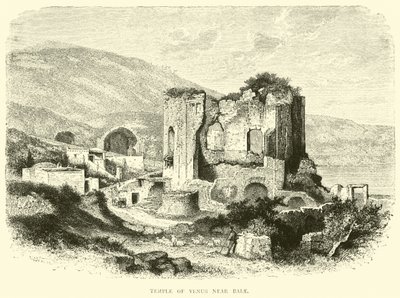 Tempel der Venus bei Baiae von English School