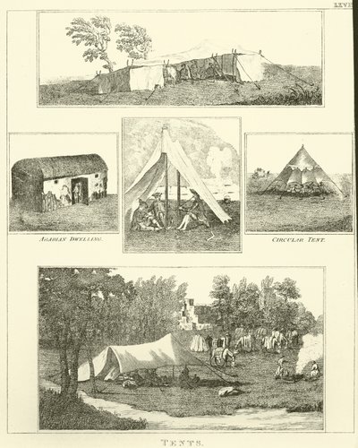 Zelte (Stich) von English School