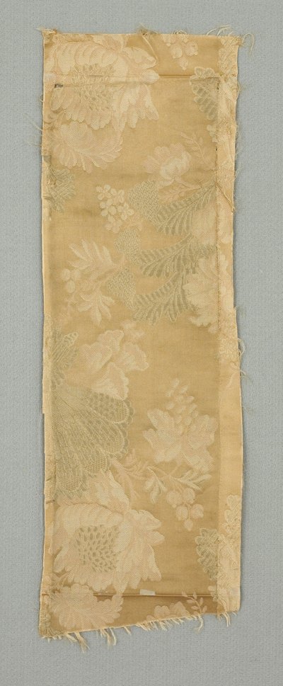 Textilfragment, frühes 19. Jahrhundert von English School