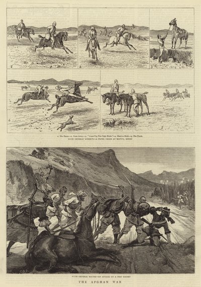 Der Afghanische Krieg (Stich) von English School