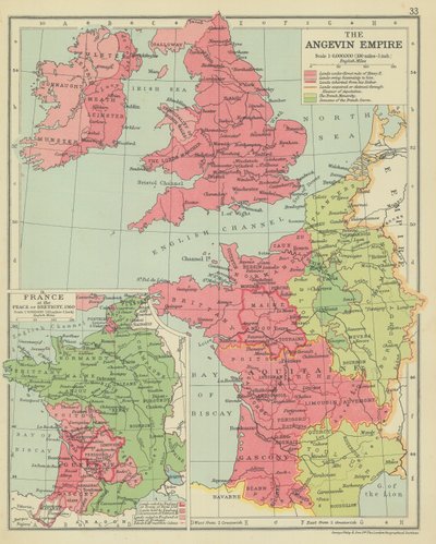 Das Angevinische Reich von English School