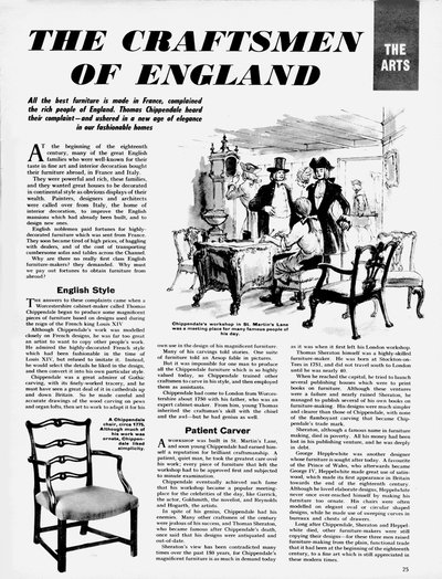 Die Künste: Die Handwerker Englands von English School