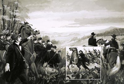 Die Schlacht von Antietam von English School