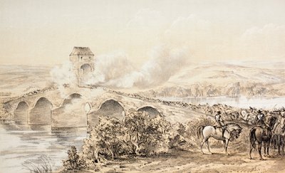 Die Schlacht von Bothwell Bridge, 22. Juni 1679, aus 