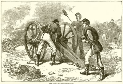 Die Schlacht von Chancellorsville von English School