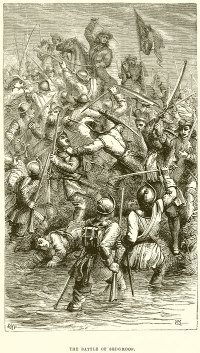 Die Schlacht von Sedgemoor von English School