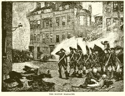 Das Massaker von Boston von English School