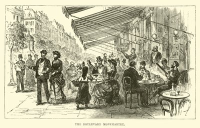 Der Boulevard Montmartre von English School