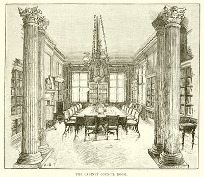 Der Kabinettsratssaal von English School