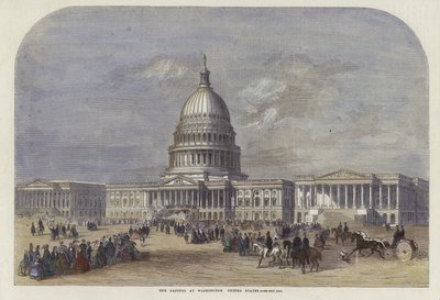 Das Kapitol in Washington von English School