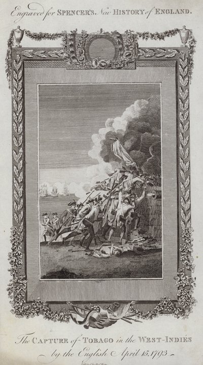 Die Eroberung von Tobago von English School