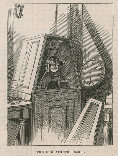 Das zentrale Postamt-Telegraphen-Etablissement: Die sympathische Uhr von English School