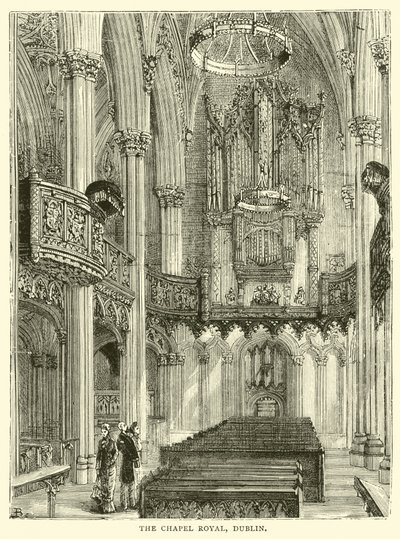 Die königliche Kapelle, Dublin von English School