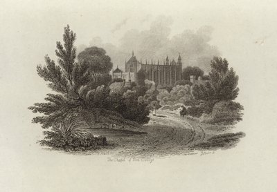 Die Kapelle am Eton College von English School
