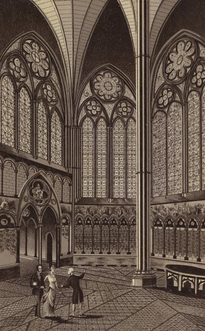 Das Kapitelhaus, Kathedrale von Salisbury von English School
