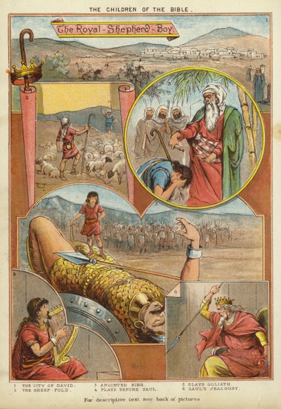 Die Kinder der Bibel: Der königliche Hirtenjunge von English School