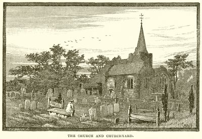 Die Kirche und der Kirchhof von English School